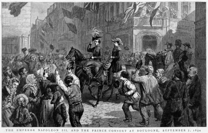 Framed Print : With Albert, Boulogne Framed Print : With Albert, Boulogne