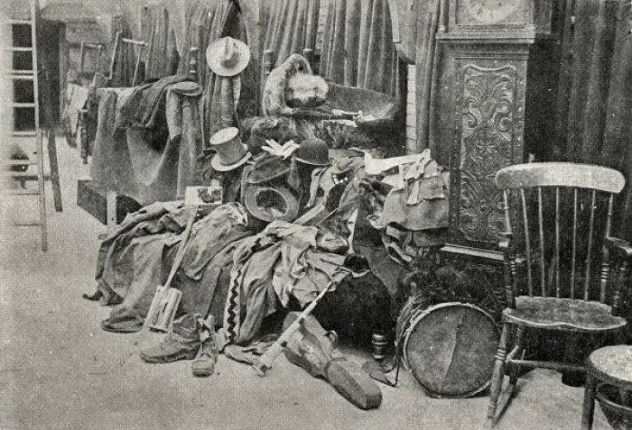 Framed Print : Albert Chevalier - a Few of his Props Framed Print : Albert Chevalier - a Few of his Props