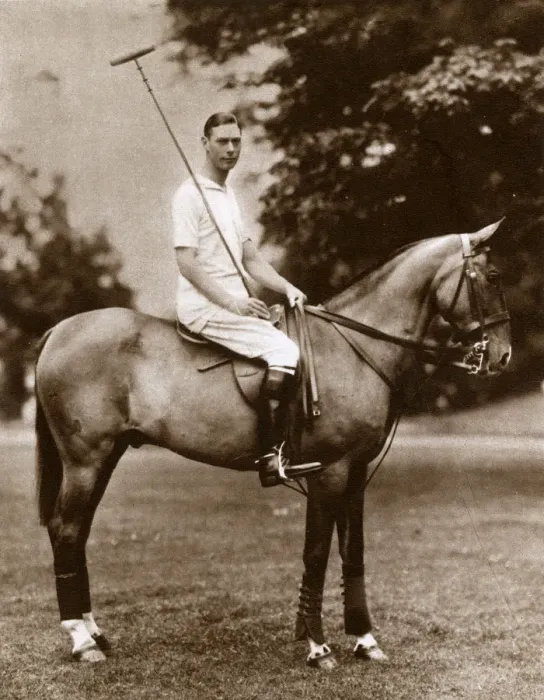 Framed Print : Albert, Duke of York playing Polo Framed Print : Albert, Duke of York playing Polo