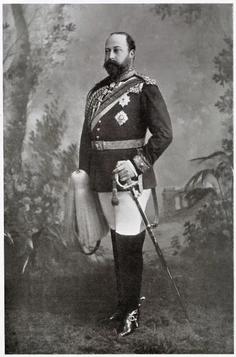 Framed Print : Albert Edward, Prince of Wales (later Edward VII), as the Colonel of Life Guards. Date: circa 1880 Framed Print : Albert Edward, Prince of Wales (later Edward VII), as the Colonel of Life Guards. Date: circa 1880