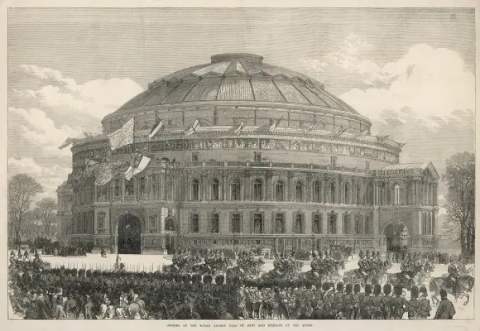 Framed Print : Albert Hall / Iln / Opened Framed Print : Albert Hall / Iln / Opened