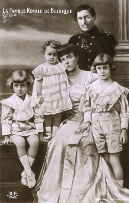 Framed Print : Albert I - King of Belgium and his Family Framed Print : Albert I - King of Belgium and his Family