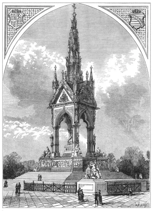 Framed Print : The Albert Memorial Framed Print : The Albert Memorial