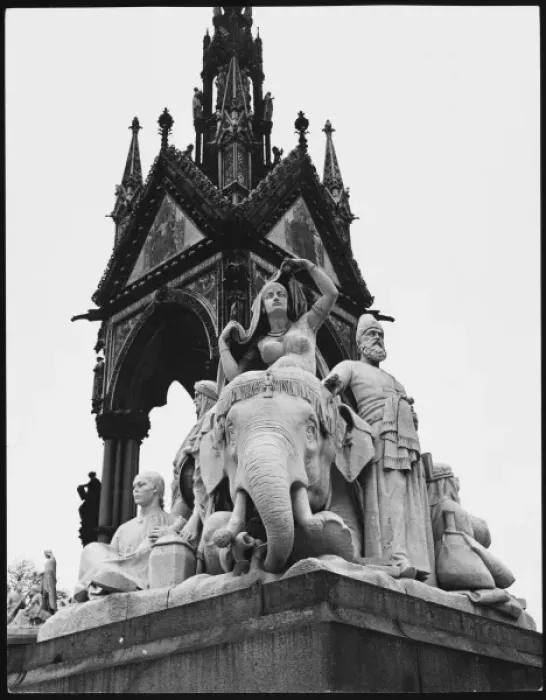 Framed Print : Albert Memorial: Asia Framed Print : Albert Memorial: Asia