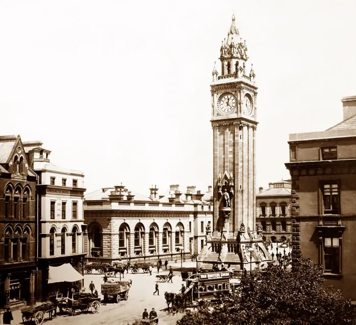 Framed Print : Albert Memorial, Belfast, Ireland, Victorian period Framed Print : Albert Memorial, Belfast, Ireland, Victorian period
