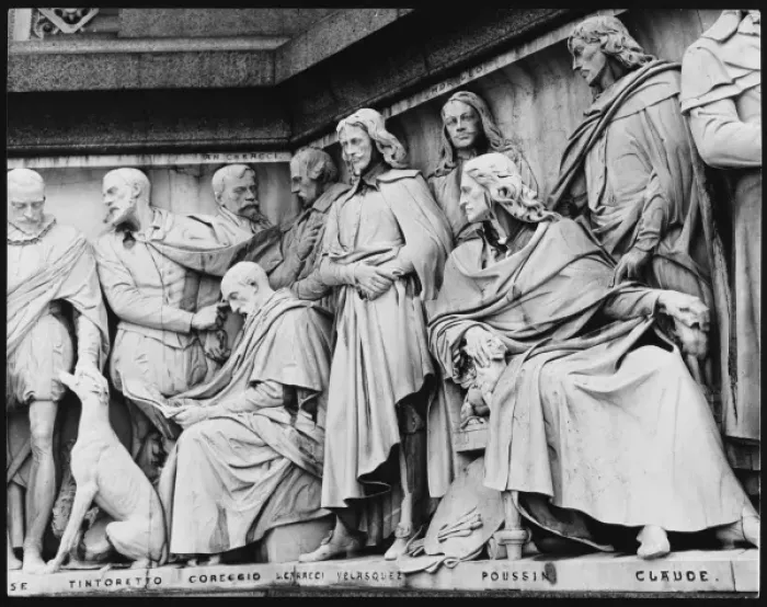 Framed Print : Albert Memorial Frieze Framed Print : Albert Memorial Frieze