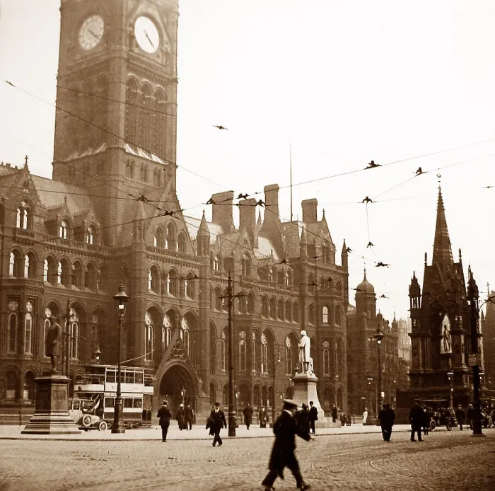 Framed Print : Albert square, Manchester Framed Print : Albert square, Manchester
