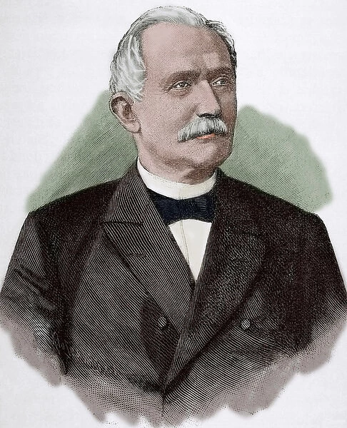 Albert von Maybach (1822-1904). German lawyer, politician an