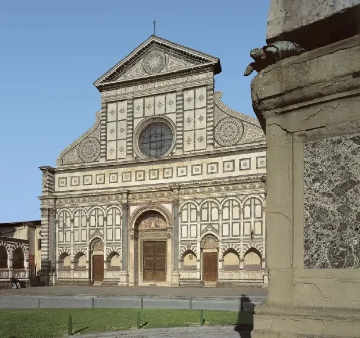 Framed Print : ALBERTI, Leon Battista (1404-1472). Church of Framed Print : ALBERTI, Leon Battista (1404-1472). Church of