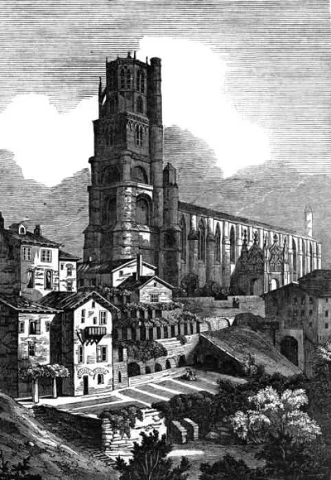 Framed Print : Albi, France - Cathedral Sainte-Cecile Framed Print : Albi, France - Cathedral Sainte-Cecile