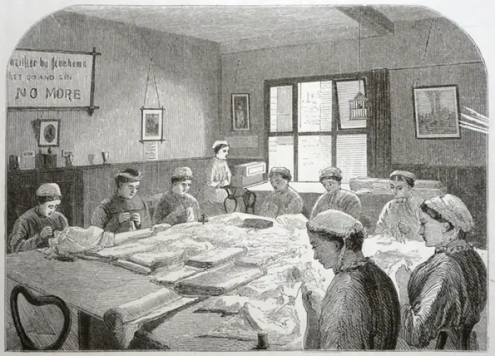 Framed Print : Albion Hill Home for Female Penitents, Brighton Framed Print : Albion Hill Home for Female Penitents, Brighton