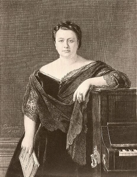 ALBONI, Marietta (1826-1894). Italian contralto