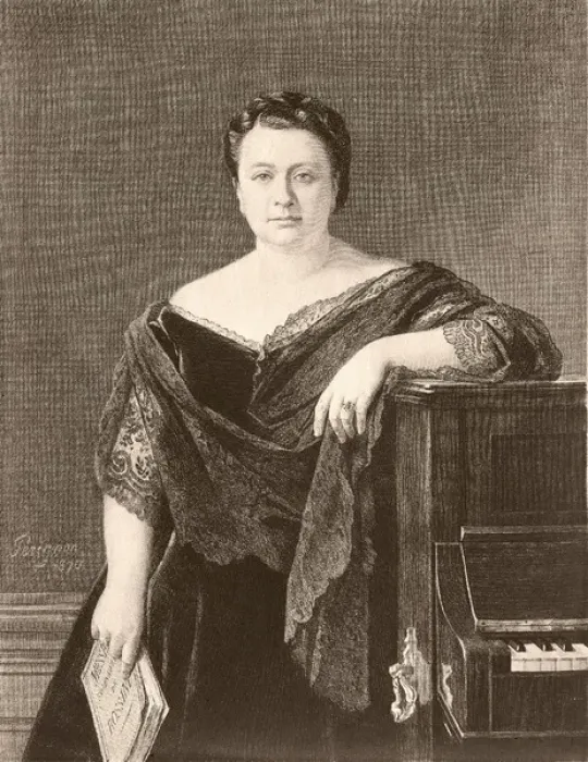 Framed Print : ALBONI, Marietta (1826-1894). Italian contralto Framed Print : ALBONI, Marietta (1826-1894). Italian contralto