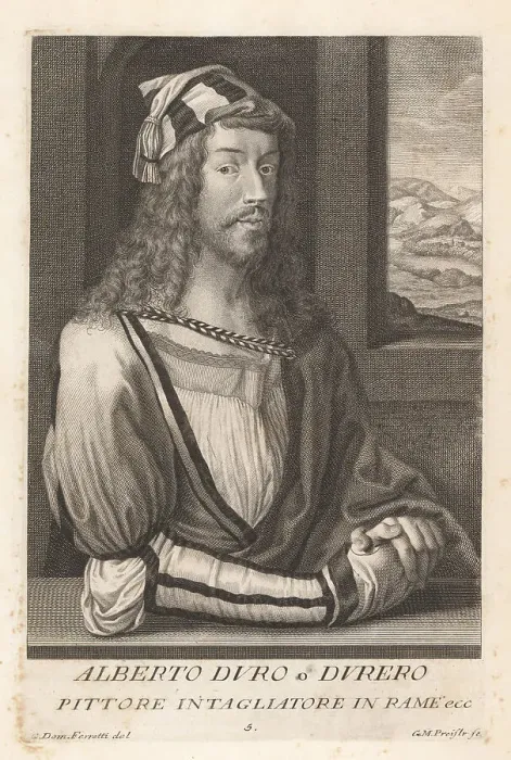 Framed Print : Albrecht Dürer, German painter and printmaker, 1471-1528