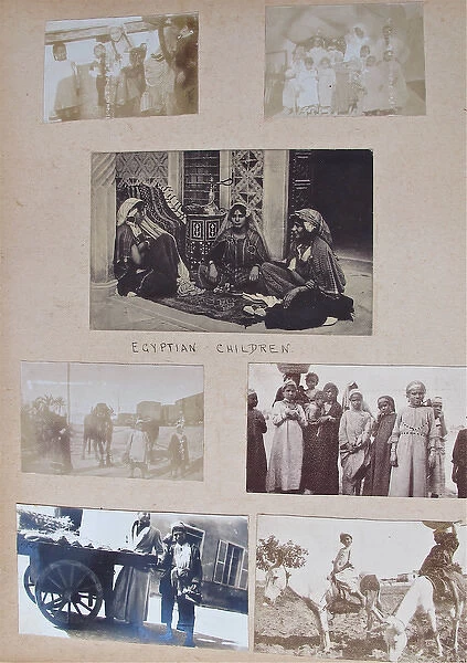 Album - Assorted photos and postcards of Egypt & Palestine