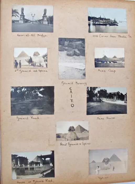 Framed Print : Album - Assorted photos and postcards of Egypt & Palestine Framed Print : Album - Assorted photos and postcards of Egypt & Palestine