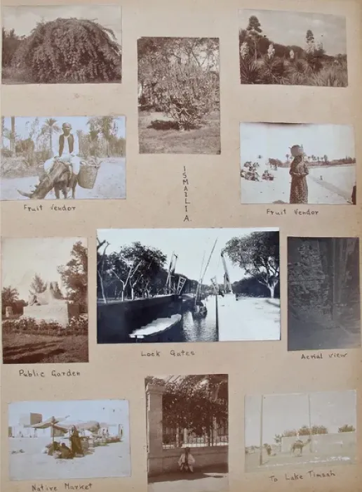 Framed Print : Album - Assorted photos and postcards of Egypt & Palestine Framed Print : Album - Assorted photos and postcards of Egypt & Palestine