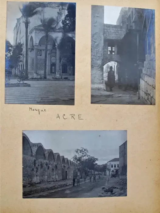 Framed Print : Album - Assorted photos and postcards of Egypt & Palestine