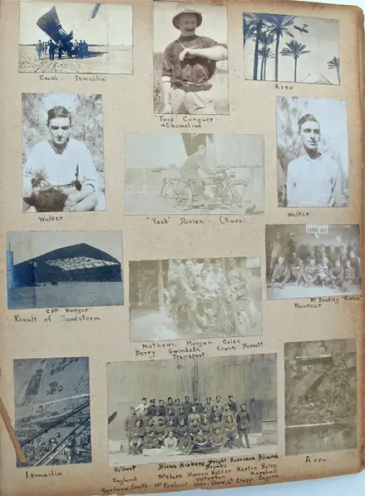 Framed Print : Album - Assorted photos and postcards of Egypt & Palestine Framed Print : Album - Assorted photos and postcards of Egypt & Palestine