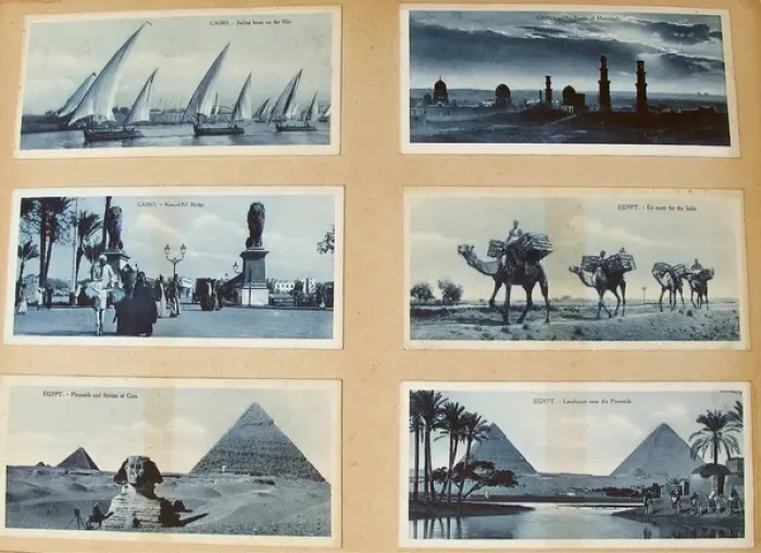 Framed Print : Album - Assorted photos and postcards of Egypt & Palestine Framed Print : Album - Assorted photos and postcards of Egypt & Palestine