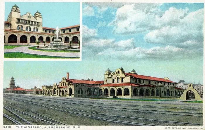 Framed Print : Albuquerque, New Mexico, Indian Building - Santa Fe Station Framed Print : Albuquerque, New Mexico, Indian Building - Santa Fe Station
