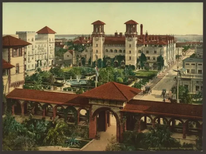 Framed Print : The Alcazar, St. Augustine Framed Print : The Alcazar, St. Augustine