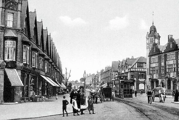Alcester Road, Mosely, Birmingham early 1900's