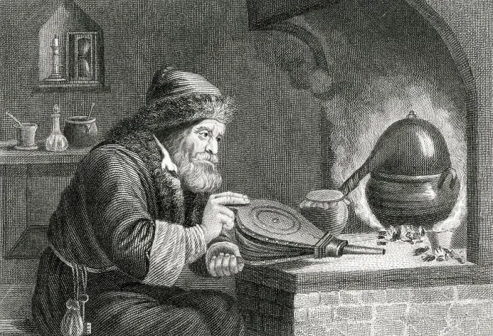 Framed Print : The Alchemist Framed Print : The Alchemist