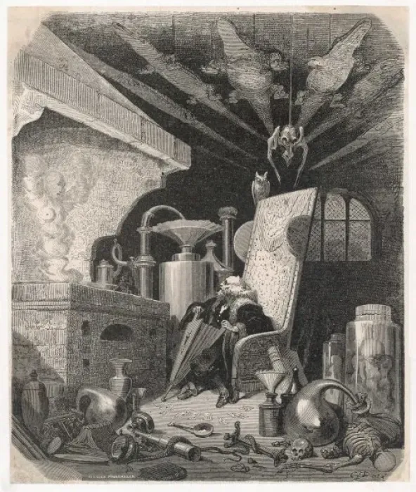 Framed Print : Alchemists Workplace Framed Print : Alchemists Workplace