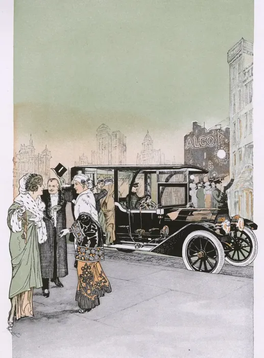 Framed Print : ALCO 1913. The Alco offers you a seven- passenger vehicle - all the family Framed Print : ALCO 1913. The Alco offers you a seven- passenger vehicle - all the family