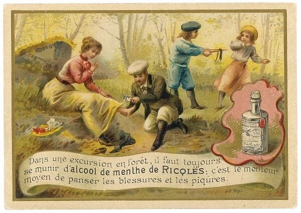 Alcool De Menthe  /  1890S