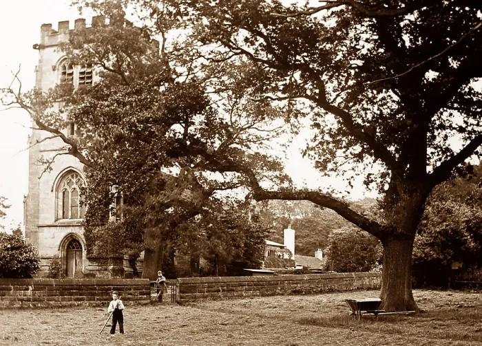 Framed Print : Alderley Church Framed Print : Alderley Church