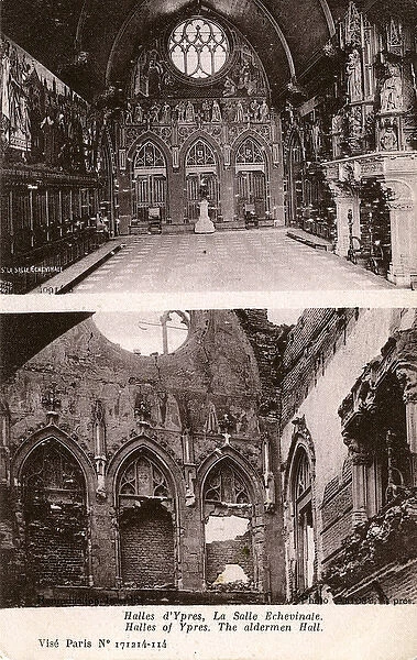 The Aldermen Hall, Ypres, West Flanders