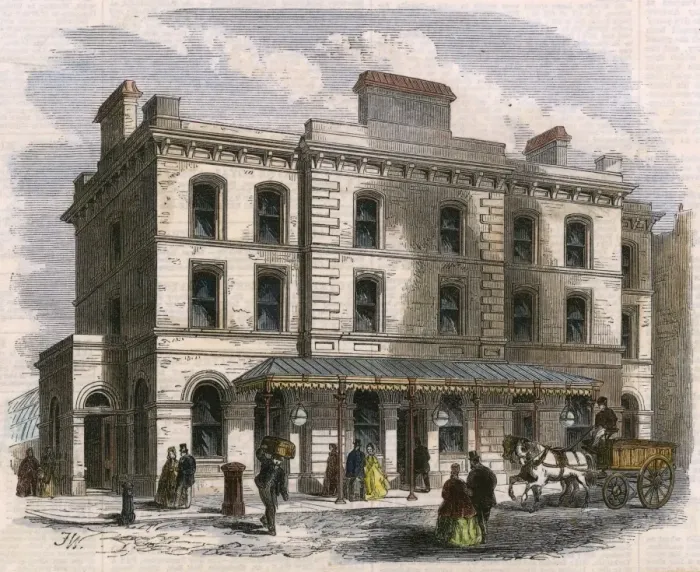 Framed Print : Aldersgate Station Framed Print : Aldersgate Station