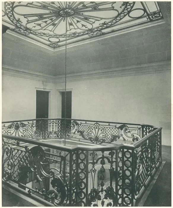 Framed Print : Aldford House, Park Lane, Staircase Skylight Framed Print : Aldford House, Park Lane, Staircase Skylight