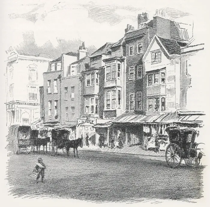 Framed Print : Aldgate High Street Framed Print : Aldgate High Street