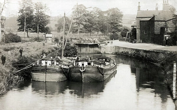 Aldwarke lock on the Sheffield & South Yorkshire Navigation