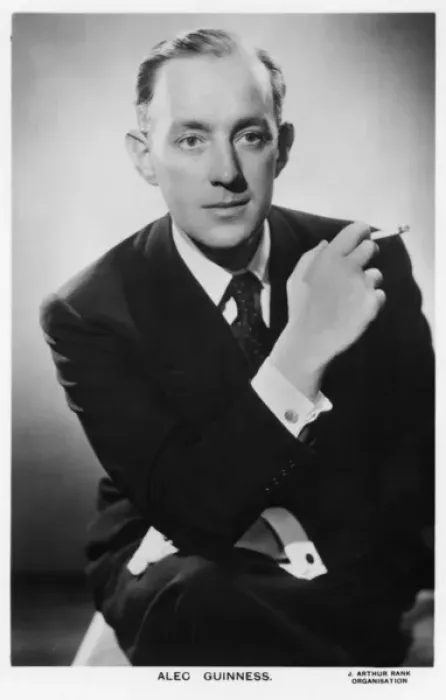 Framed Print : Alec Guinness / Postcard Framed Print : Alec Guinness / Postcard