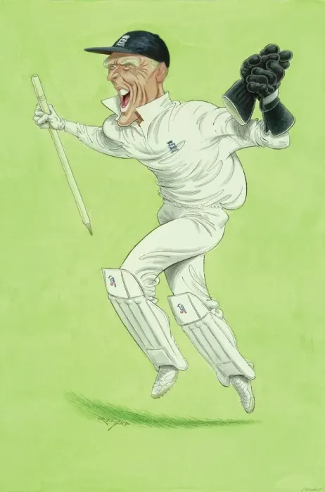 Framed Print : Alec Stewart - England cricketer Framed Print : Alec Stewart - England cricketer