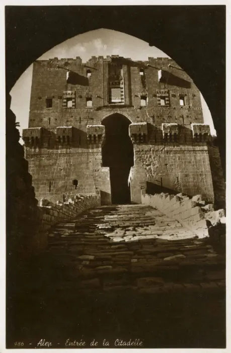 Framed Print : Aleppo, Syria - Entrance to the Citadel Framed Print : Aleppo, Syria - Entrance to the Citadel
