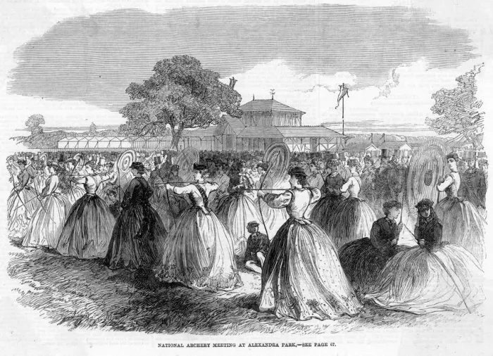 Framed Print : ALEX. PARK ARCHERY 1864 Framed Print : ALEX. PARK ARCHERY 1864