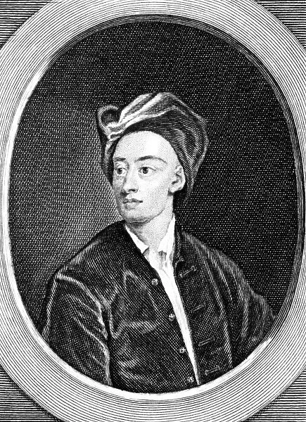Alex Pope (Vertue). ALEXANDER POPE writer Date: 1688 - 1744