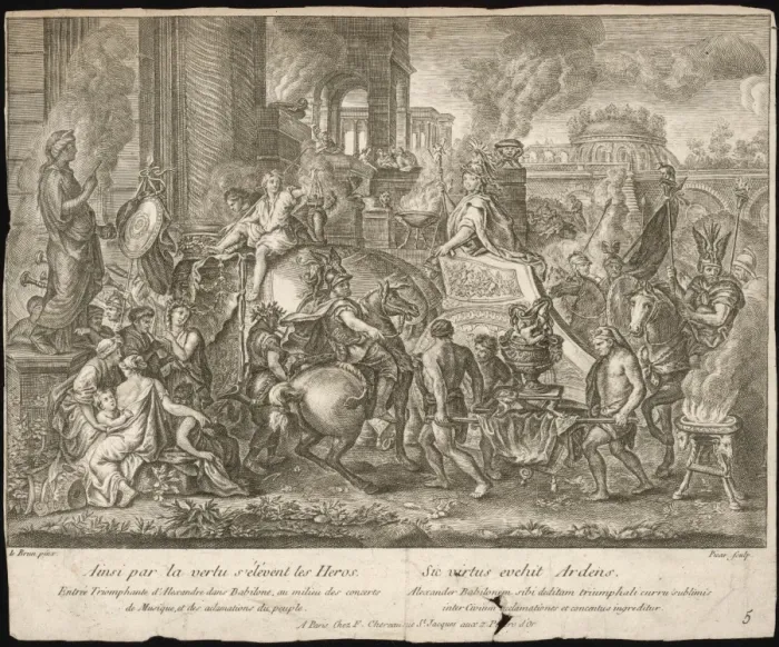 Framed Print : Alexander in Babylon Framed Print : Alexander in Babylon