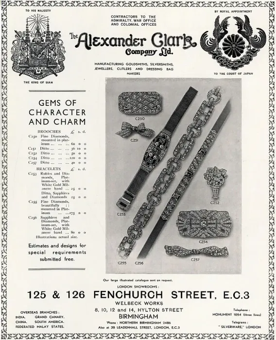 Framed Print : The Alexander Clark Company Advertisement Framed Print : The Alexander Clark Company Advertisement