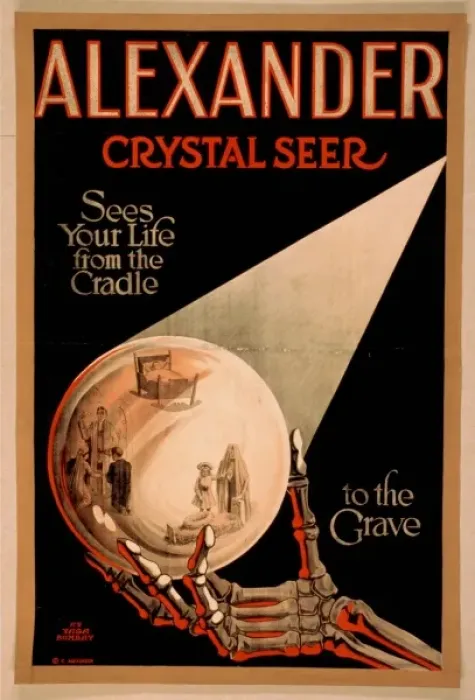 Framed Print : Alexander, crystal seer sees our life from the cradle to Framed Print : Alexander, crystal seer sees our life from the cradle to