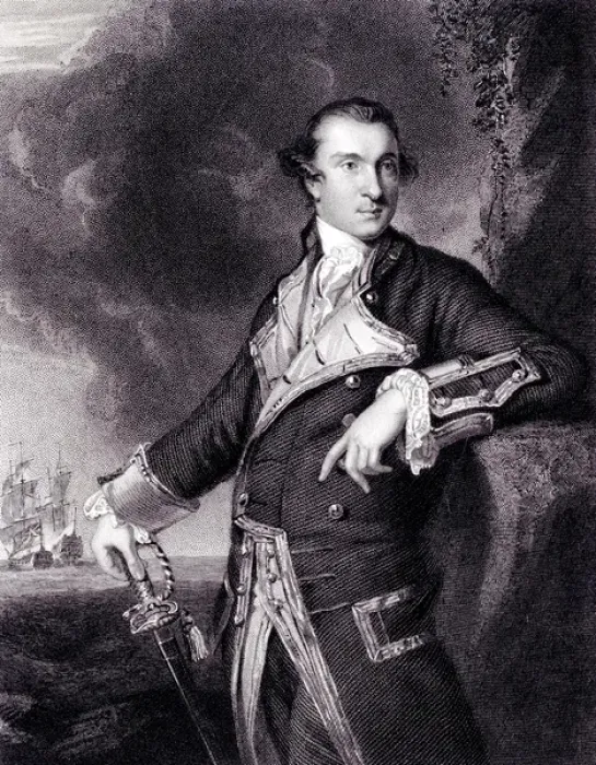 Framed Print : ALEXANDER HOOD 1727-1814 Framed Print : ALEXANDER HOOD 1727-1814