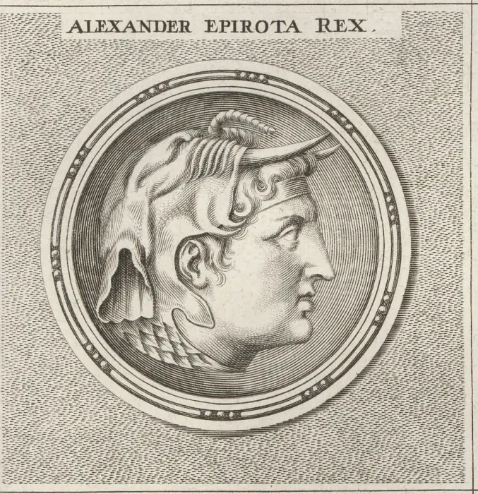 Framed Print : Alexander I of Epirus, king of the Molossians, c.371-331 BC Framed Print : Alexander I of Epirus, king of the Molossians, c.371-331 BC