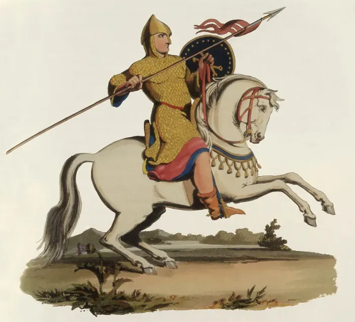 Framed Print : Alexander I King of Scotland on horseback Reigned 1107 - 1125 Date: circa 1110s Framed Print : Alexander I King of Scotland on horseback Reigned 1107 - 1125 Date: circa 1110s