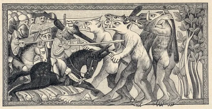 Framed Print : Alexander & Monsters 6