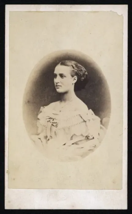 Framed Print : Alexandra / Oval Cdv Framed Print : Alexandra / Oval Cdv